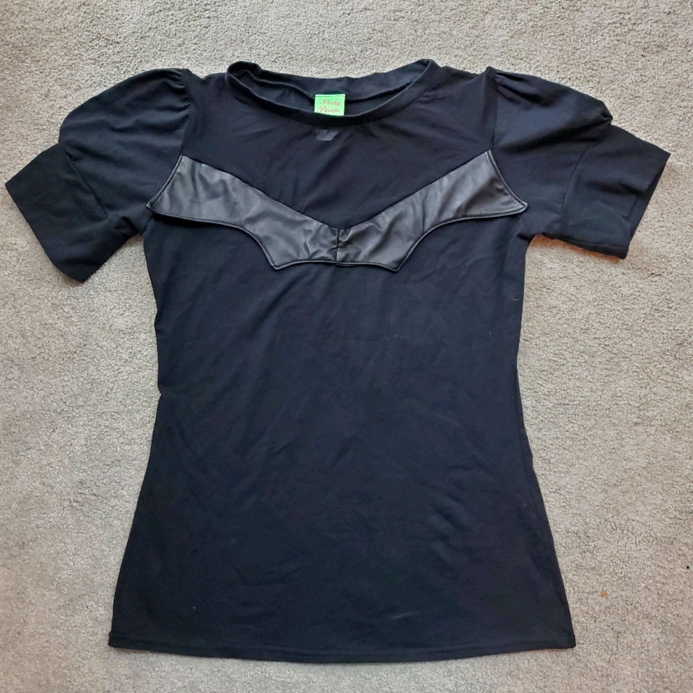 Pinup gothic top
